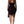 Dolce & Gabbana Black Lace Trim Long Sleeve Sheath Mini Dress
