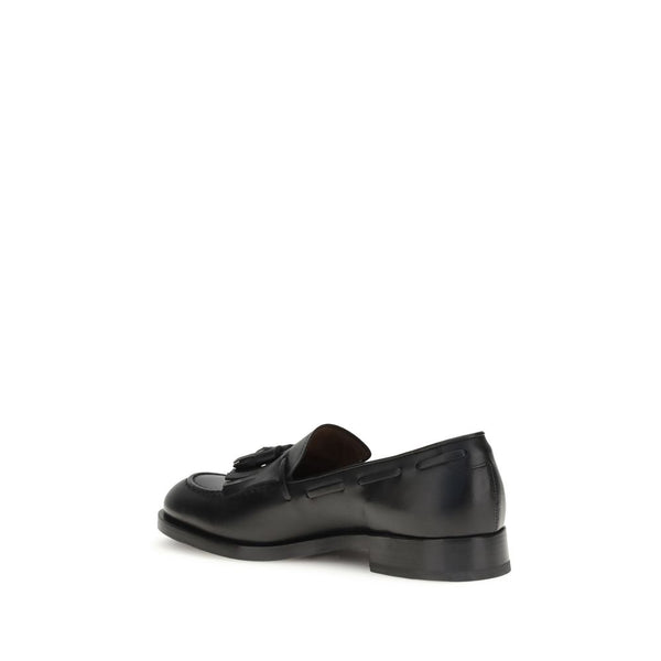Fratelli Rossetti Leather Loafers with tassels