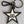 Dolce & Gabbana White Black DG Logo Star Rubber Men's Keychain Keyring