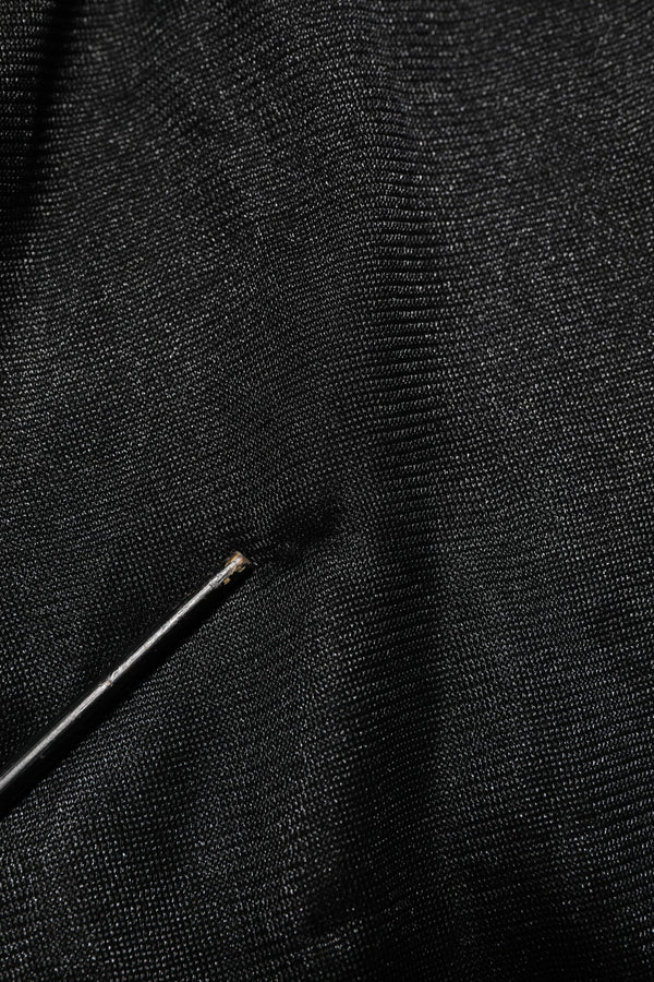 Dolce & Gabbana Black Polyester Pullover Sweatshirt Sweater