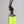 Dolce & Gabbana Yellow Green Rubber DG Embossed Adjustable Badge Holder