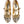 Dolce & Gabbana Gold Jacquard Crystal Mary Janes Pumps Shoes