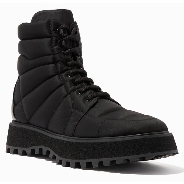 Dolce & Gabbana Black Nylon Men Boot