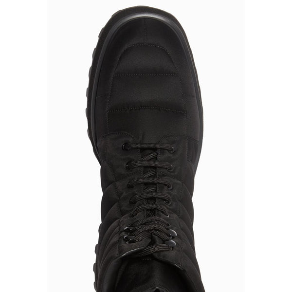 Dolce & Gabbana Black Nylon Men Boot