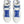 Dolce & Gabbana White Blue Leather Low Top Sneakers Shoes