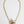 Dolce & Gabbana Gold Brass Rhinestone Devotion Charm Pendant Necklace