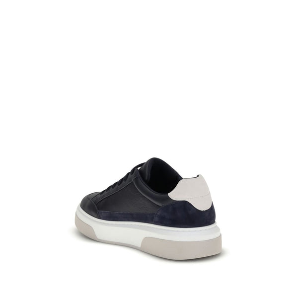 Ferragamo Gancini leather Sneakers