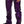 Dolce & Gabbana Purple Metallic Nylon Straight Trouser Pants
