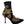 Dolce & Gabbana Black Gold Embroidery Crystal Boots Shoes