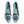 Dolce & Gabbana Blue Lace Crystal Ballet Flats Loafers Shoes