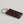 Dolce & Gabbana Dark Brown Leather Logo Metal Ring Men Keychain Keyring