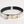 Dolce & Gabbana Silver Textured Leather Gold Tone Metal Neckband
