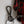 Dolce & Gabbana Red Black Polyester Animal Silhouette Keychain Keyring