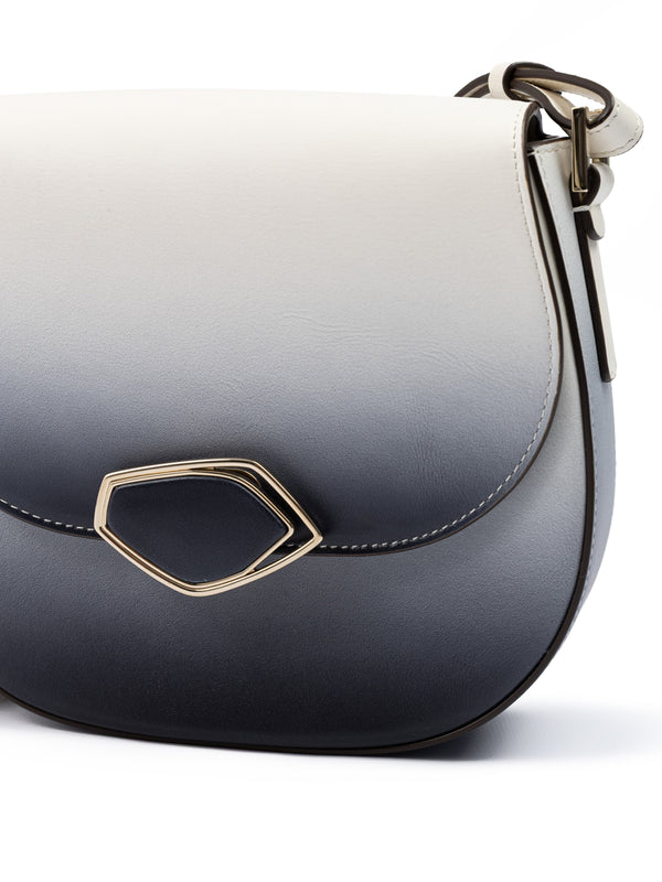 Giada Bicolour Leather Shoulder Bag