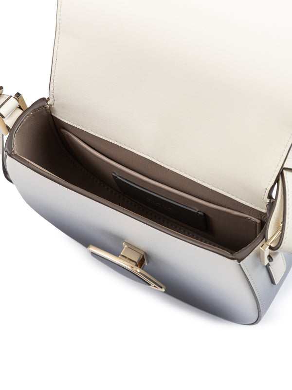 Giada Bicolour Leather Shoulder Bag