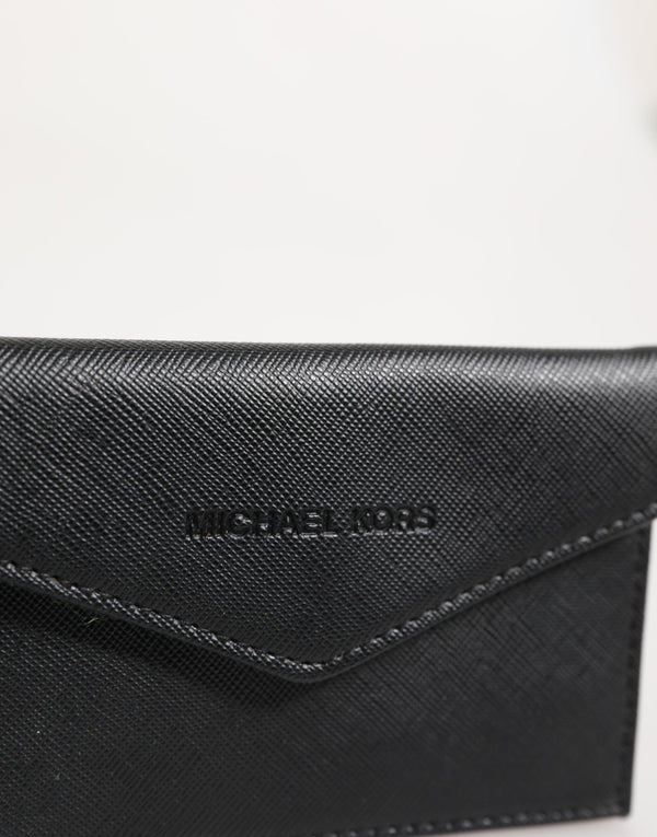 Michael Kors Black Saffiano Leather Envelope Holder Men's Accessory Wallet