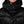 Dolce & Gabbana Black Monogram Logo Puffer Nylon Hooded Jacket