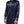 Dolce & Gabbana Navy Silk Long Sleeve Mandarin Collar Shirt