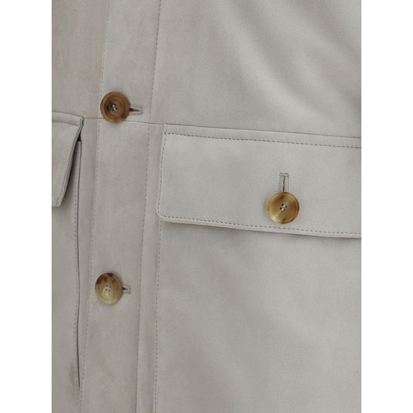 Brunello Cucinelli Suede Jacket