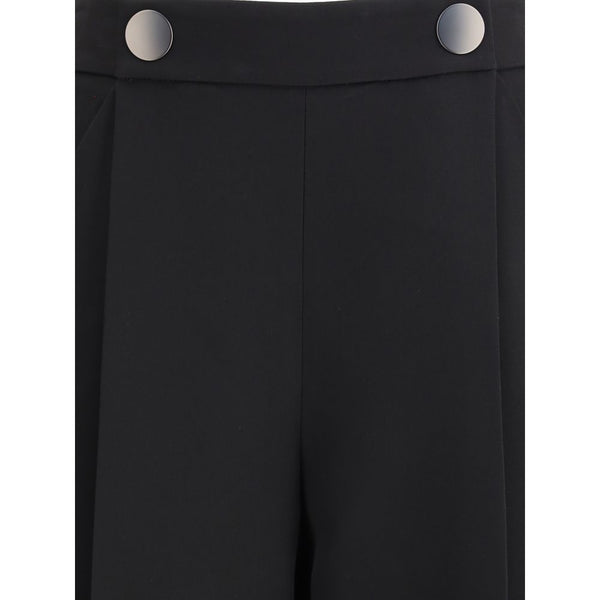 Giorgio Armani Silk crepe cady one-dart Pants