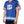Dolce & Gabbana Blue Cotton DG Logo Mesh Jersey T-shirt