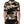 Dolce & Gabbana Camouflage Brown Silk Military Polo T-shirt