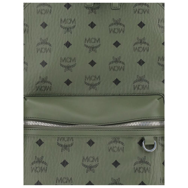 MCM Printed canvas Stark Backpack