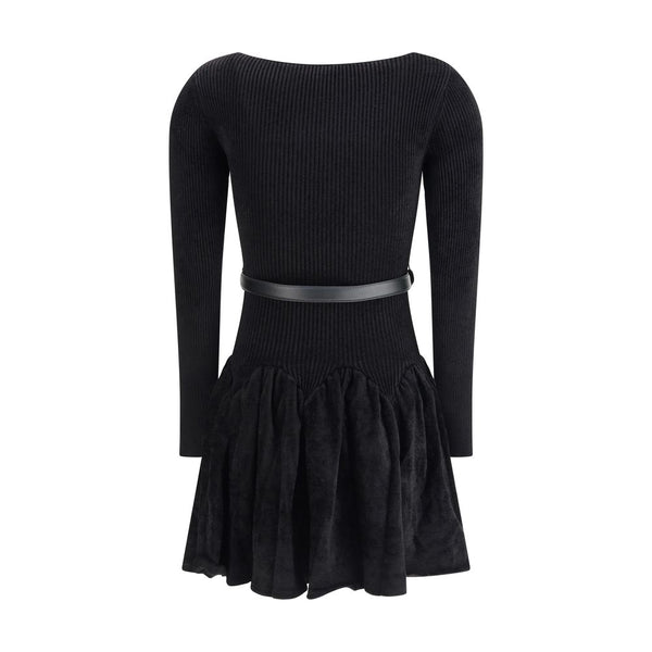 Self-Portrait Chenille knit Dress