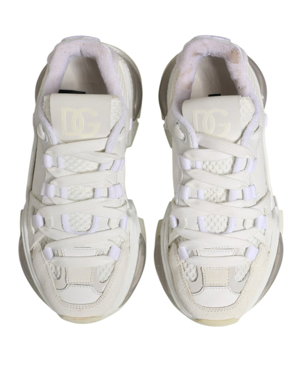 Dolce & Gabbana Airmaster White Women Low Top Sneakers Shoes