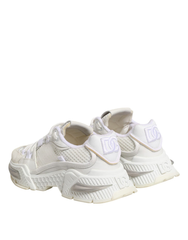 Dolce & Gabbana Airmaster White Women Low Top Sneakers Shoes