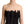 Dolce & Gabbana Black Cady Sleeveless Lace Up Bodycon Dress