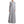 Dolce & Gabbana Light Grey Polyester Pleated Long Maxi Dress