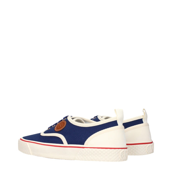Valentino Garavani Blue Fabric Low Tops