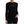 Dolce & Gabbana Black Silk Lace Trim Long Sleeves Blouse Top