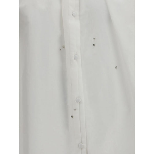 Forte_Forte Voile Shirt with embroidery