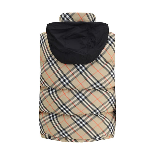 Burberry Check vest Down Jacket