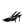 Versace Black Leather High Heel Pumps