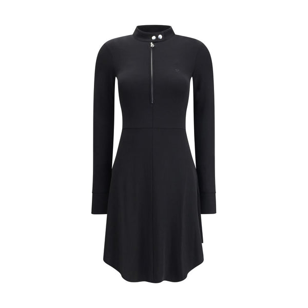 Courrèges Zippered jersey biker Dress