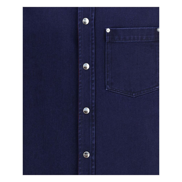 Gucci Denim and flanel Reversible Shirt