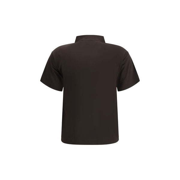 Margiela Semi-sheer polo Shirt