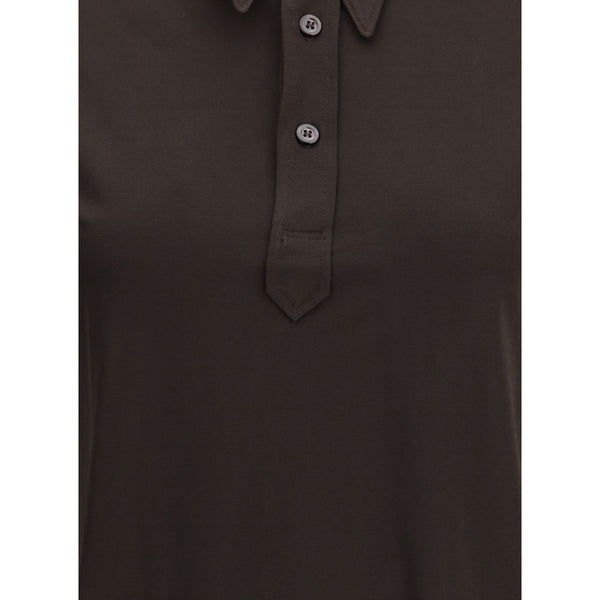 Margiela Semi-sheer polo Shirt