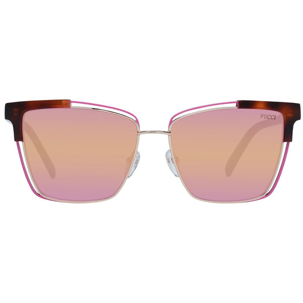 Emilio Pucci Brown Women Sunglass