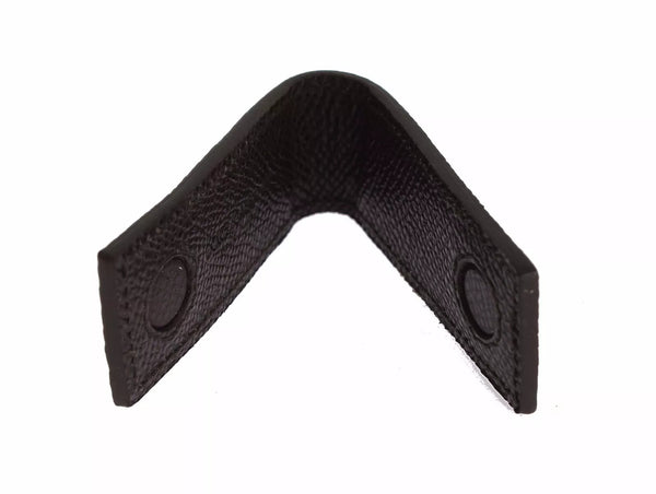 Dolce & Gabbana Brown Leather Magnet Mens Money Cash Clip