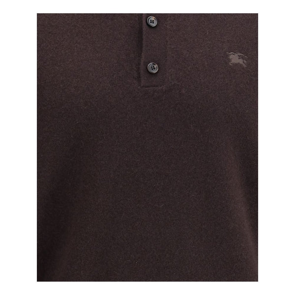 Burberry Cashmere long-sleeved polo Sweater