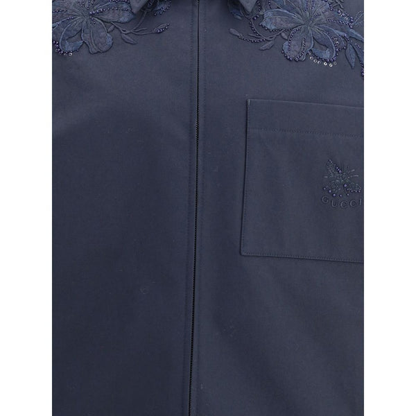 Gucci Cotton Jacket with embroidery