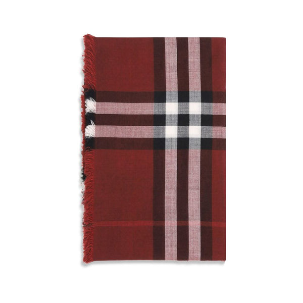 Burberry Reversible Check wool and silk Scarf