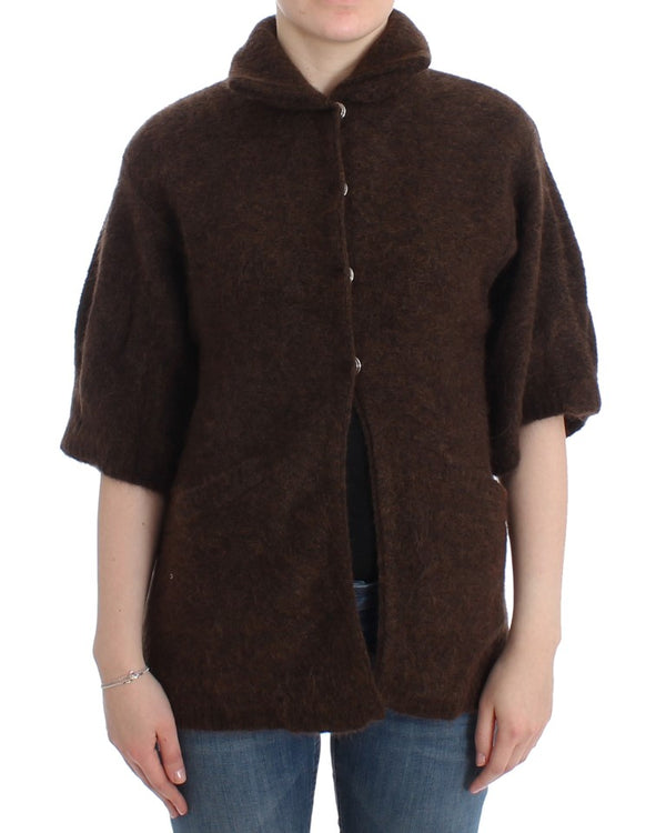 Cavalli Brown mohair -neuletakki