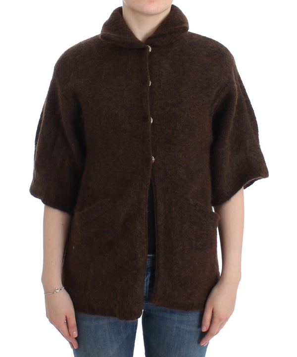 Cavalli Brown mohair -neuletakki