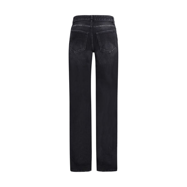 Balenciaga Wide-leg Cotton Jeans