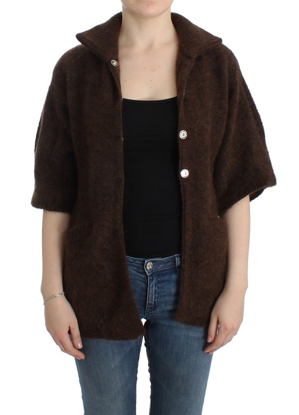 Cavalli Brown mohair -neuletakki